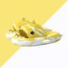 Yellow and white