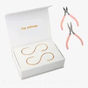 Permanent Eternal Bracelet DIY Kit – Unbreakable Bond Couple Jewelry